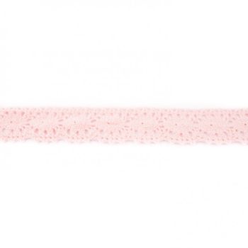 Baumwollspitze rosa 27mm