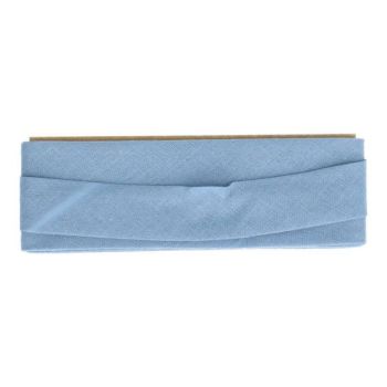 Schrägband - 20 mm - 5m Stück -dunkles jeansblau