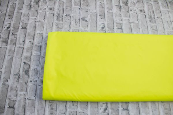 Regenjackenstoff wasserabweisend neon gelb